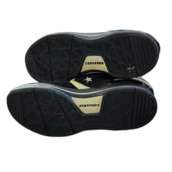 Converse Men\'s Star Player EVO Mid (121433), Black/Gold, Size 12 main image 7